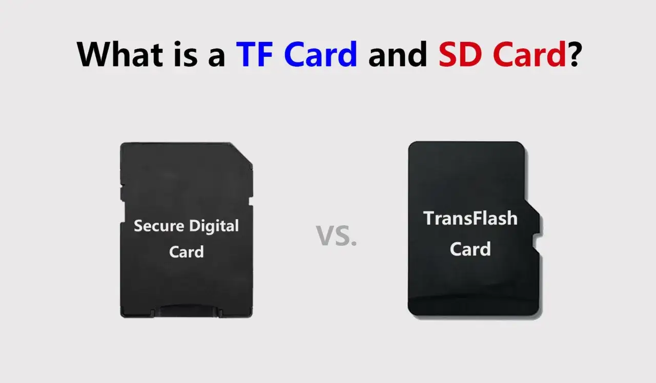 Tarjeta TF (TransFlash) vs. Tarjeta SD. Compara estos dos tipos de tarjetas de memoria.